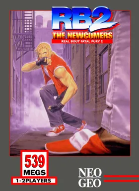 Real Bout Fatal Fury 2 - The Newcomers / Real Bout Garou Densetsu 2 - the newcomers (set 1) box cover front